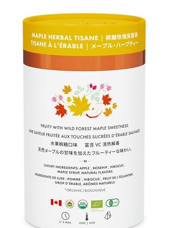 Metropolitan Tea M21 Maple Herbal Tisane Tea Can Of 24 Bags by Kitchen Niche