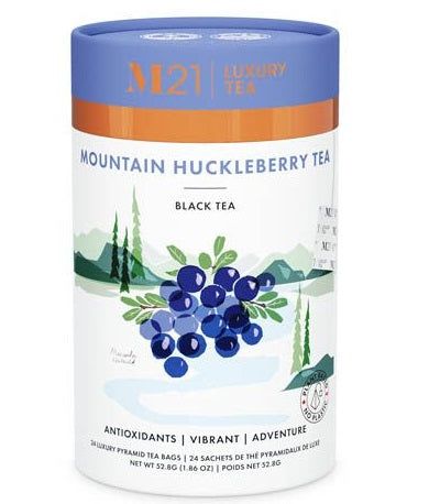 Metropolitan Tea M21 Mountain Huckleberry Tea Can Of 24 by Kitchen Niche