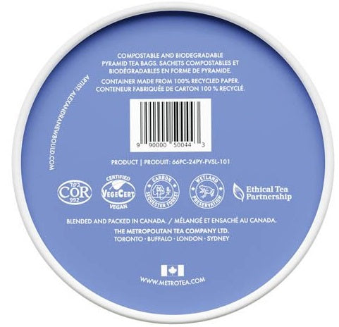Metropolitan Tea M21 Mountain Huckleberry Tea Can Of 24 by Kitchen Niche