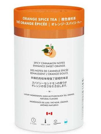 Metropolitan Tea M21 Orange Spice Tea Can Of 24 Bags by Kitchen Niche