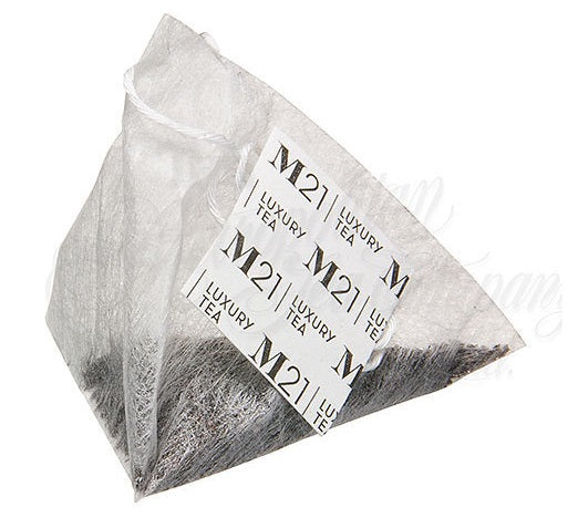 Metropolitan Tea M21 Turmeric Ginger Peach Tea Can Of 24 Bags by Kitchen Niche