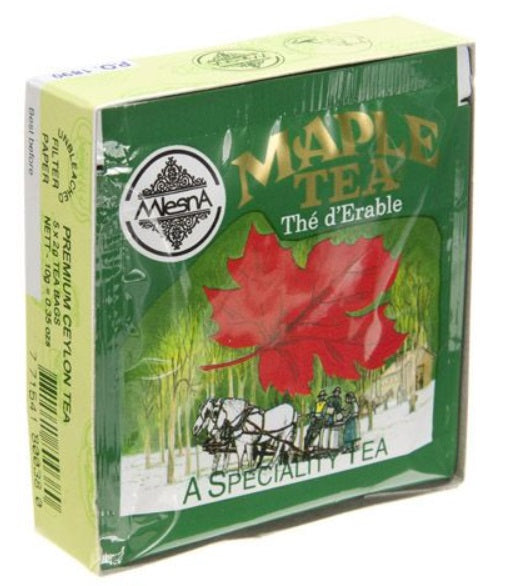 Metropolitan Tea Company Maple Tea Sample Pack of 5 Tea Bags Metropolitan Tea Company by Kitchen Niche