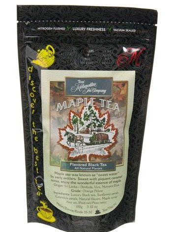 Metropolitan Tea Company Loose Maple Tea by Kitchen Niche