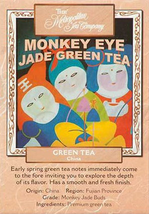 Metropolitan Tea Company Monkey Eye Jade Green Tea 1.1lbs by Kitchen Niche