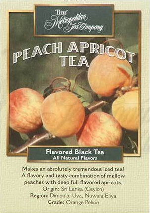 Metropolitan Tea Company Peach Apricot Tea 1.1lbs by Kitchen Niche