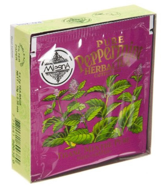Metropolitan Tea Company Peppermint Tea Sample Pack of 5 Tea Bags Metropolitan Tea Company by Kitchen Niche