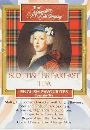 Metropolitan Tea Company Scottish Breakfast Tea 1.1lbs by Kitchen Niche