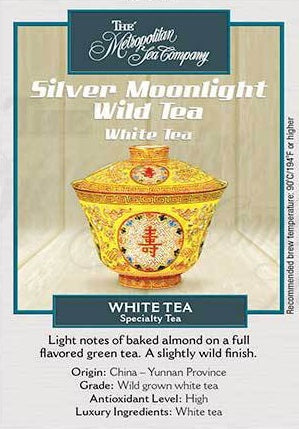 Metropolitan Tea Company Silver Moonlight Wild White Tea 0.55lbs by Kitchen Niche
