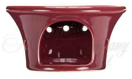 Old Amsterdam Burgundy Red Ceramic Tea Warmer by Kitchen Niche