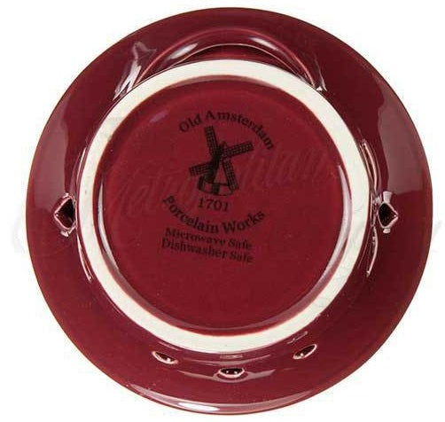 Old Amsterdam Burgundy Red Ceramic Tea Warmer by Kitchen Niche