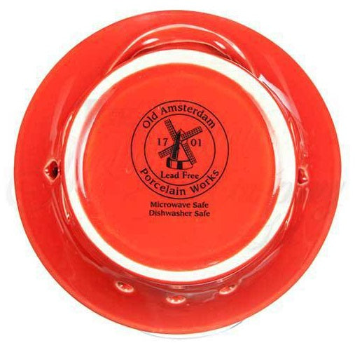 Old Amsterdam Vermillion Red Ceramic Tea Warmer by Kitchen Niche