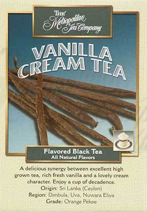Metropolitan Tea Company Vanilla Cream Tea 1.1lbs by Kitchen Niche