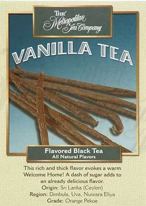 Metropolitan Tea Company Vanilla Tea 1.1lbs by Kitchen Niche