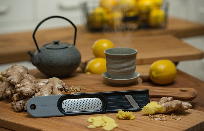 Microplane 3 in 1 Ginger Tool by Kitchen Niche