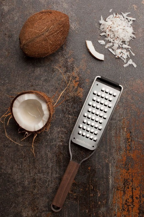 Microplane Master Series Extra Coarse Grater with Walnut Handle by Kitchen Niche