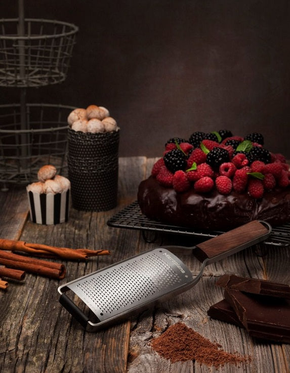 Microplane Master Series Fine Grater with Walnut Handle by Kitchen Niche