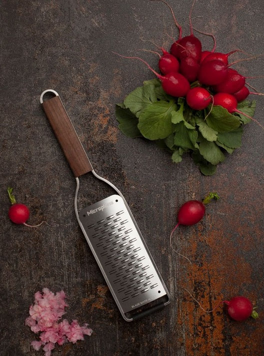 Microplane Master Series Ribbon Grater with Walnut Handle by Kitchen Niche