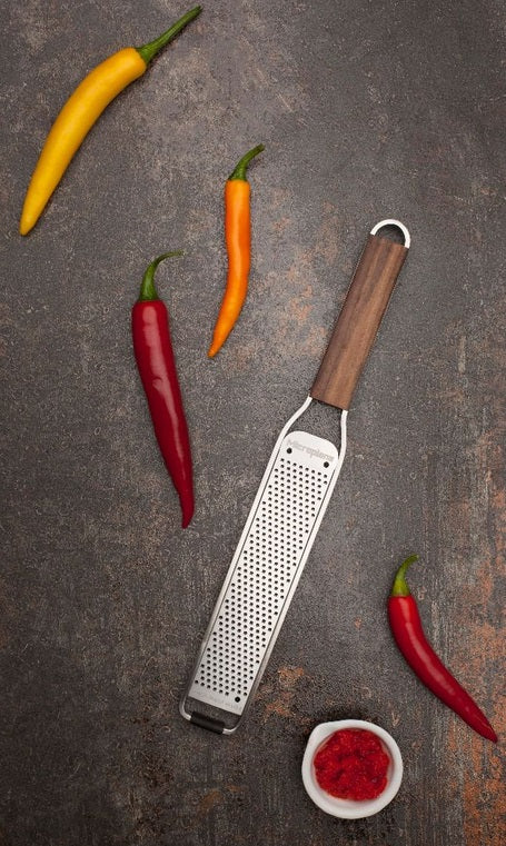 Microplane Master Series Zester / Grater with Walnut Handle by Kitchen Niche