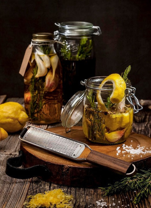 Microplane Master Series Zester / Grater with Walnut Handle by Kitchen Niche