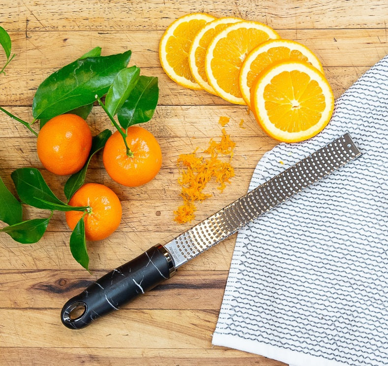Microplane Premium Series Black Marble Zester Grater by Kitchen Niche