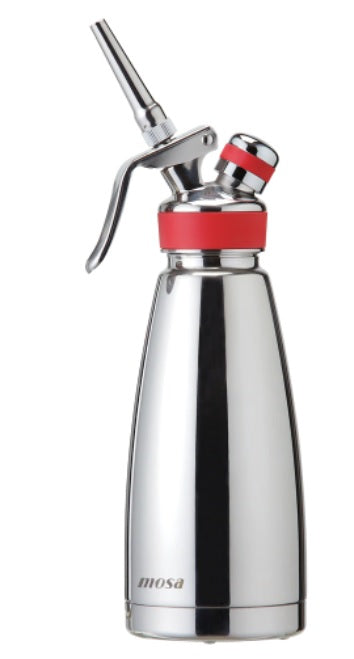 Mosa Double Walled Stainless Steel Cream Whipper by Kitchen Niche