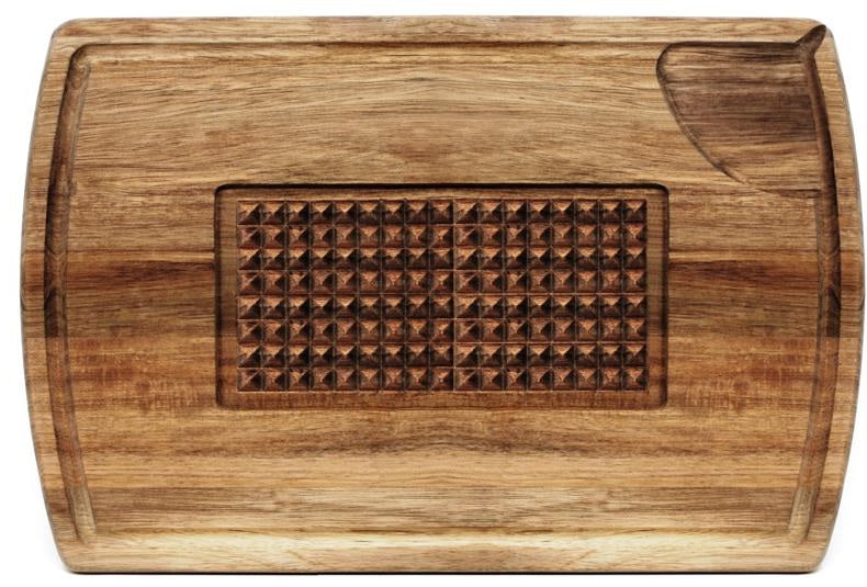 Natural Living Acacia Wood Carving & Cutting Board by Kitchen Niche