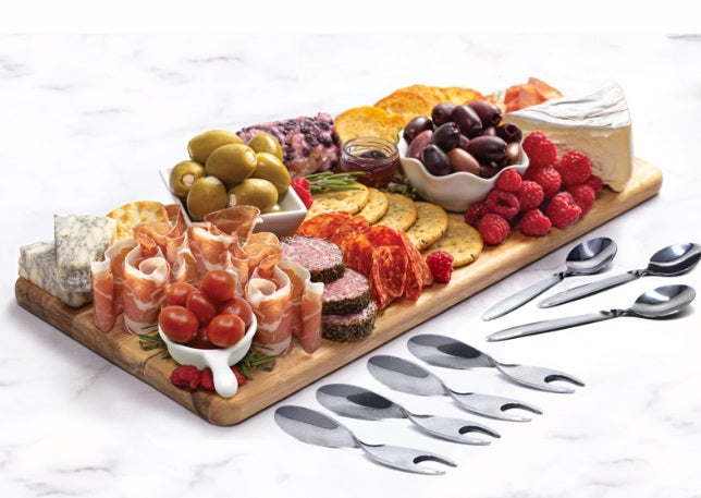Natural Living 10-Piece Charcuterie Tool Set by Kitchen Niche