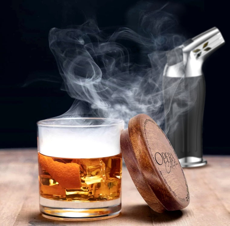 Natural Living Opera Cocktail Smoker Gift Set Natural Living by Kitchen Niche