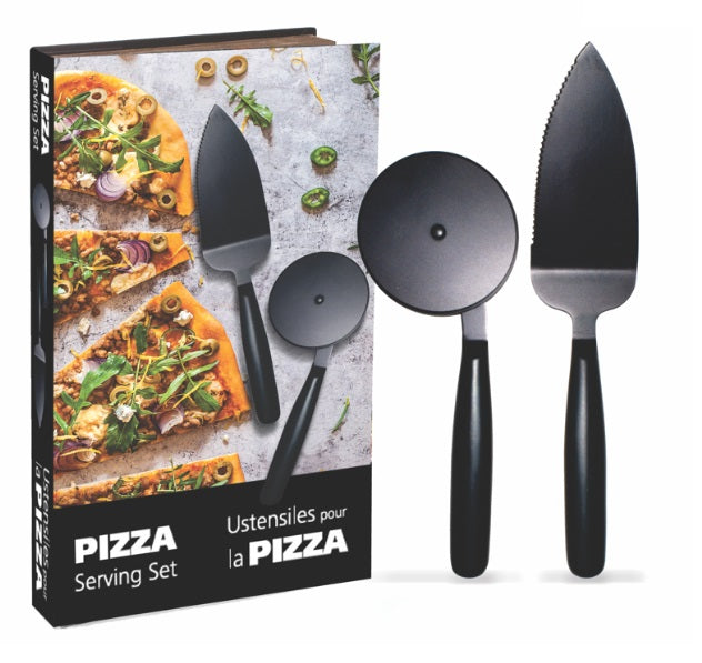 Natural Living Pizza Serving Tool Gift Set Natural Living by Kitchen Niche