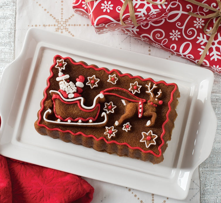 Nordic Ware Santa's Sleigh Loaf Pan by Kitchen Niche