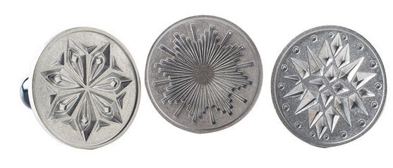 Nordic Ware Set of 3 Starry Night Cookie Stamps by Kitchen Niche