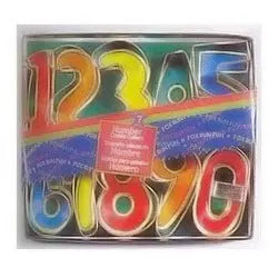 Fox Run Numbers Cookie Cutter Set by Kitchen Niche