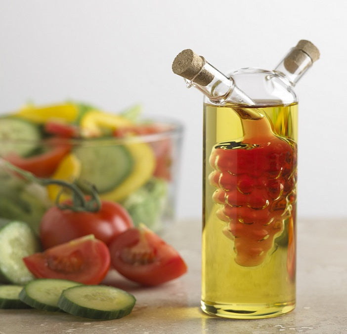 Fox Run Grape Oil and Vinegar Bottle by Kitchen Niche