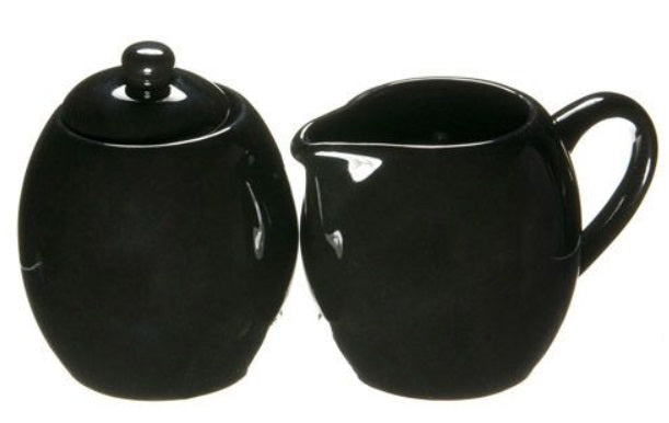 Old Amsterdam Black Milk & Sugar Set