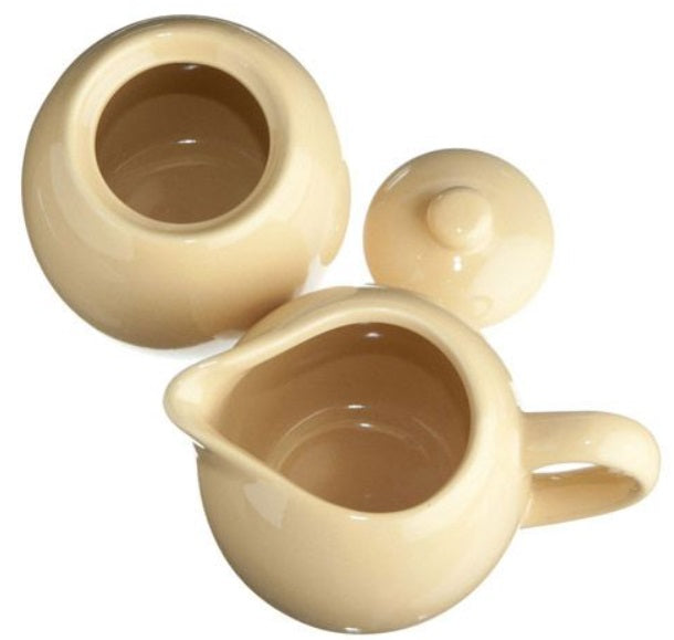 Old Amsterdam Sahara Yellow Milk & Sugar Set by Kitchen Niche