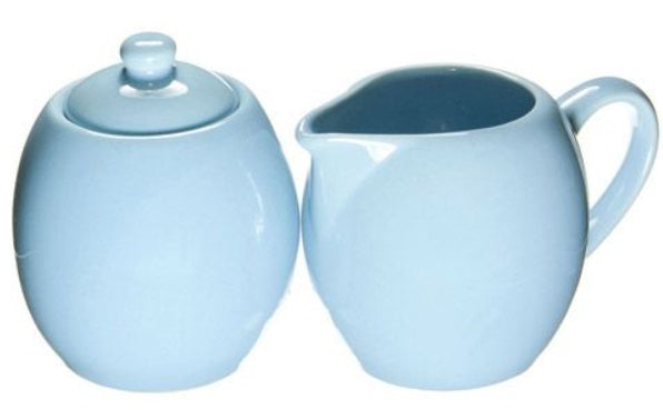 Old Amsterdam Vivian Teal Milk & Sugar Set by Kitchen Niche