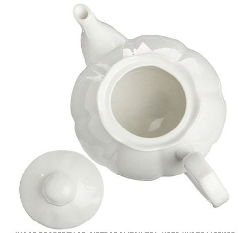 Old Amsterdam White 2-Cup Diana Teapot by Kitchen Niche