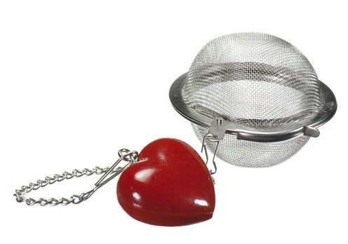 G & H Tea Services Tea Infuser Ball with Heart Ornament by Kitchen Niche