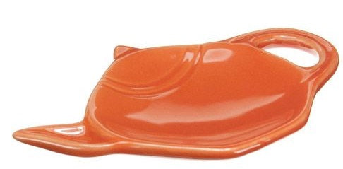 Old Amsterdam Copacabana Orange Tea Bag Holder by Kitchen Niche