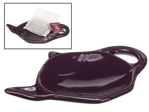 Old Amsterdam Plum Purple Tea Bag Holder by Kitchen Niche