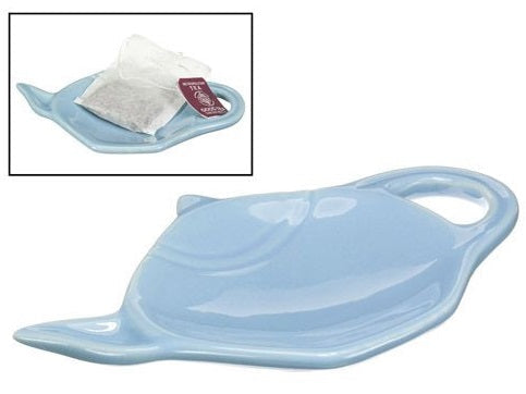 Old Amsterdam Vivian Teal Tea Bag Holder by Kitchen Niche
