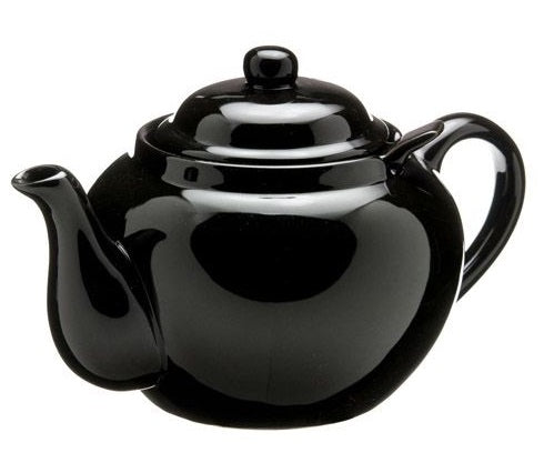 Old Amsterdam Black 3-Cup Dominion Teapot with Infuser by Kitchen Niche