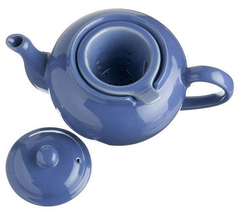 Old Amsterdam Blue 3-Cup Dominion Teapot with Infuser by Kitchen Niche