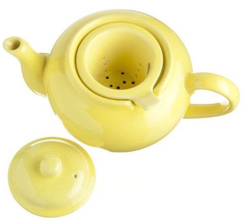 Old Amsterdam Lemon 3-Cup Dominion Teapot with Infuser by Kitchen Niche