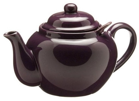 Old Amsterdam Plum 3-Cup Dominion Teapot with Infuser by Kitchen Niche