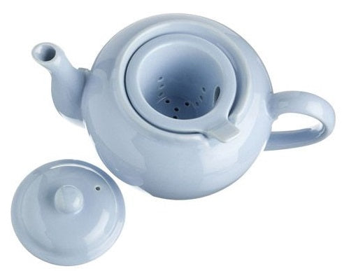 Old Amsterdam Powder Blue 3-Cup Dominion Teapot with Infuser by Kitchen Niche