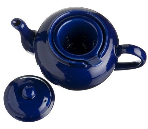 Old Amsterdam Royal Blue 3-Cup Dominion Teapot with Infuser by Kitchen Niche