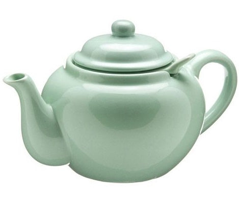 Old Amsterdam Sea Foam 3-Cup Dominion Teapot with Infuser by Kitchen Niche
