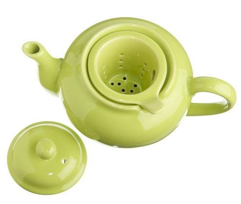 Old Amsterdam Tea Green 3-Cup Dominion Teapot with Infuser by Kitchen Niche