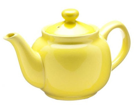 Old Amsterdam Lemon Yellow 2-Cup Hampton Teapot by Kitchen Niche